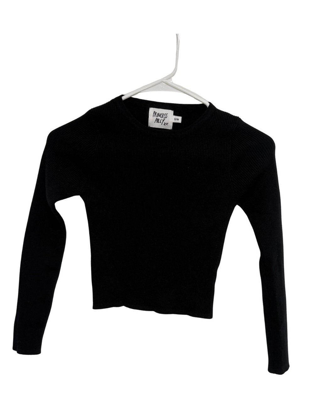 Princess Polly Long Sleeve Crop Top Women’s S/M Y2K Going Out Trendy - Picture 2 of 7